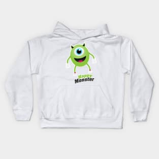 Happy Monster Character for Boys Men Girls Women Kids Kids Hoodie